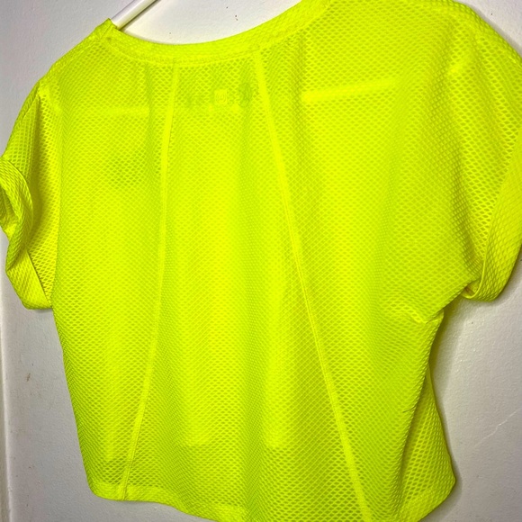 Neon net crop top…New!! - Picture 3 of 3